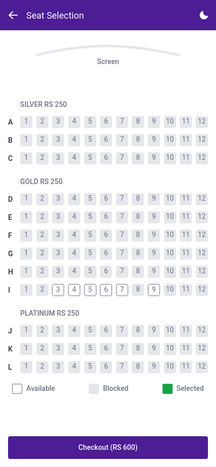 SeatSelection