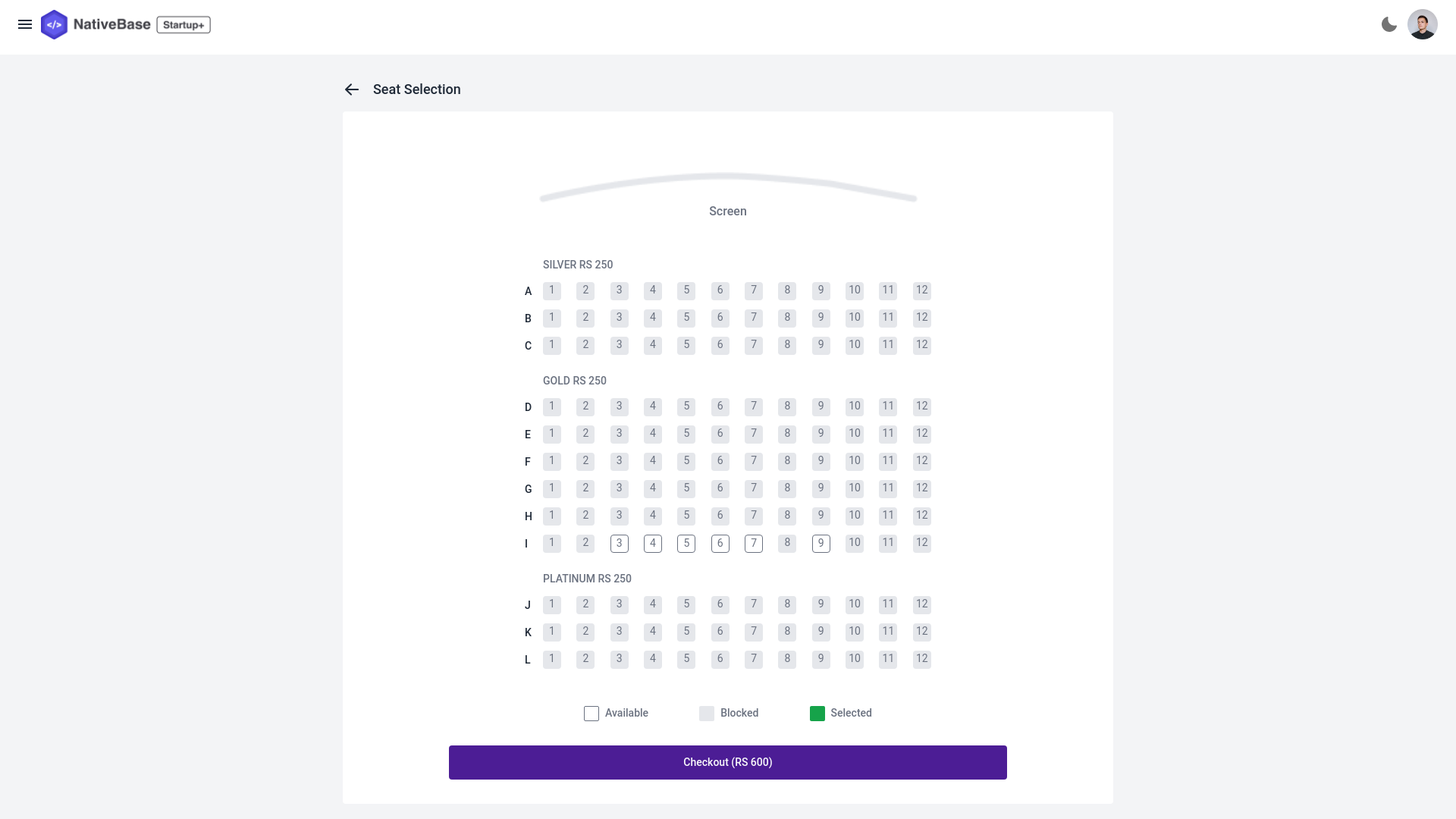 SeatSelection